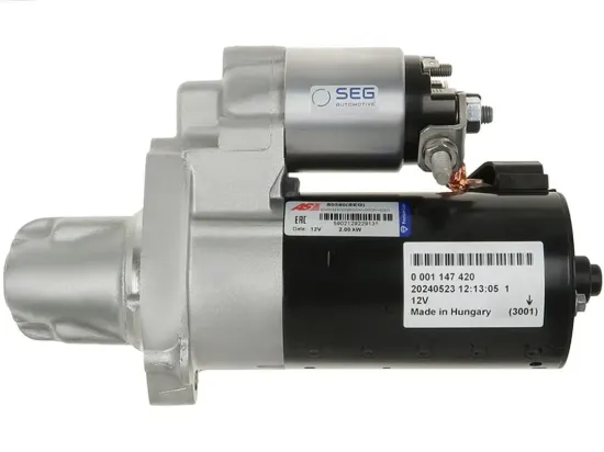 Starter 12 V 1,7 kW AS-PL S0580(SEG) Bild Starter 12 V 1,7 kW AS-PL S0580(SEG)