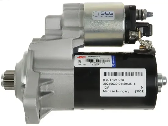 Starter 12 V 1,1 kW AS-PL S0027(SEG) Bild Starter 12 V 1,1 kW AS-PL S0027(SEG)