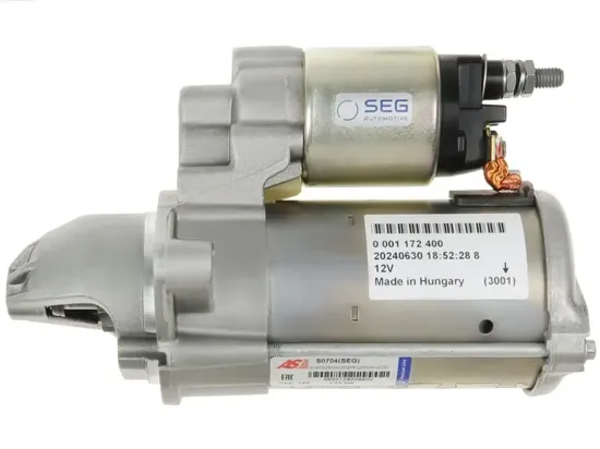 Starter 12 V 1,4 kW AS-PL S0704(SEG) Bild Starter 12 V 1,4 kW AS-PL S0704(SEG)