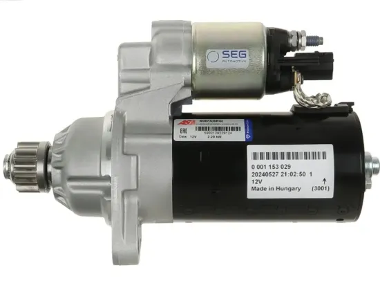 Starter 12 V 2,2 kW AS-PL S0873(SEG) Bild Starter 12 V 2,2 kW AS-PL S0873(SEG)