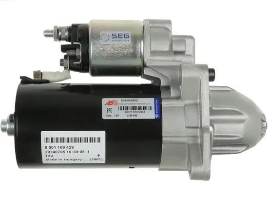 Starter 12 V 2,5 kW AS-PL S0159(SEG) Bild Starter 12 V 2,5 kW AS-PL S0159(SEG)