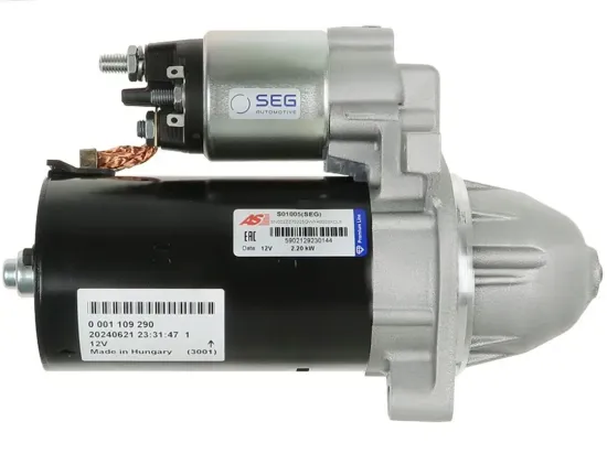 Starter 12 V 2,2 kW AS-PL S01005(SEG) Bild Starter 12 V 2,2 kW AS-PL S01005(SEG)