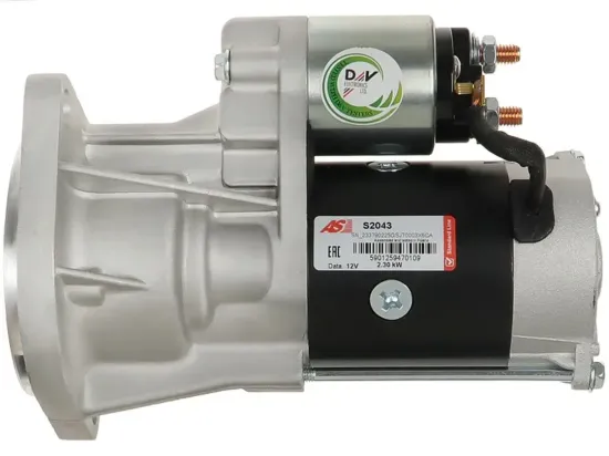 Starter 12 V 2,3 kW AS-PL S2043 Bild Starter 12 V 2,3 kW AS-PL S2043
