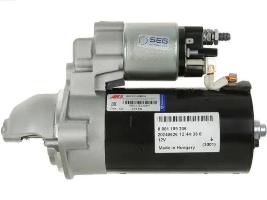Starter 12 V 2,1 kW AS-PL S01015(SEG) Bild Starter 12 V 2,1 kW AS-PL S01015(SEG)