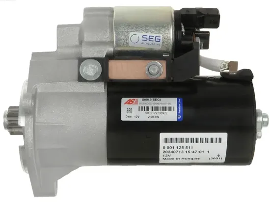 Starter 12 V 2 kW AS-PL S0049(SEG) Bild Starter 12 V 2 kW AS-PL S0049(SEG)
