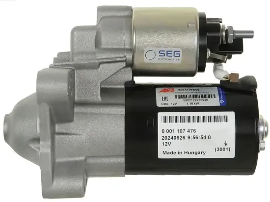 Starter 12 V 1,1 kW AS-PL S0741(SEG) Bild Starter 12 V 1,1 kW AS-PL S0741(SEG)