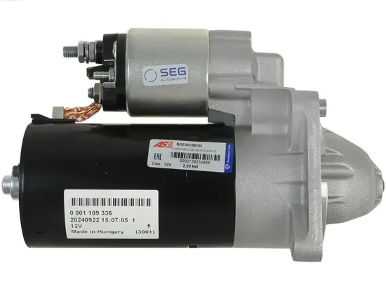 Starter 12 V 2,2 kW AS-PL S0230(SEG) Bild Starter 12 V 2,2 kW AS-PL S0230(SEG)