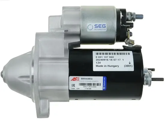 Starter 12 V 1,1 kW AS-PL S0054(SEG) Bild Starter 12 V 1,1 kW AS-PL S0054(SEG)