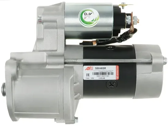Starter 12 V 2 kW AS-PL S5046SR Bild Starter 12 V 2 kW AS-PL S5046SR