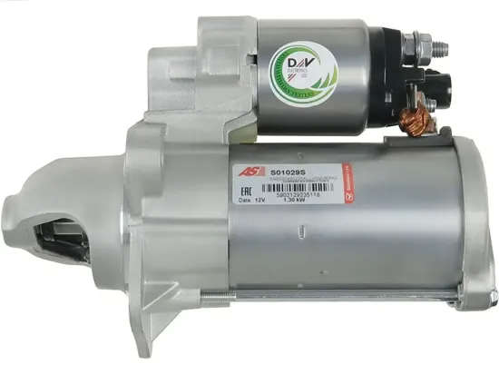 Starter 12 V 1,3 kW AS-PL S01029S Bild Starter 12 V 1,3 kW AS-PL S01029S