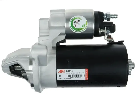 Starter 12 V 2,1 kW AS-PL S0514 Bild Starter 12 V 2,1 kW AS-PL S0514