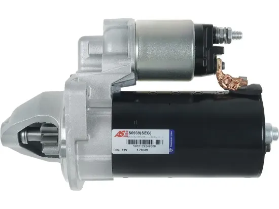 Starter 12 V 1,7 kW AS-PL S0939(SEG) Bild Starter 12 V 1,7 kW AS-PL S0939(SEG)