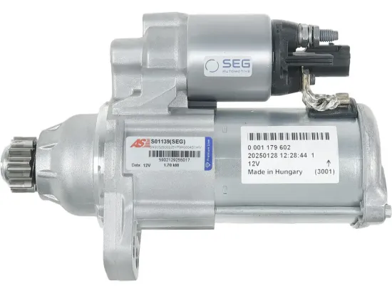 Starter 12 V 1,7 kW AS-PL S01139(SEG) Bild Starter 12 V 1,7 kW AS-PL S01139(SEG)