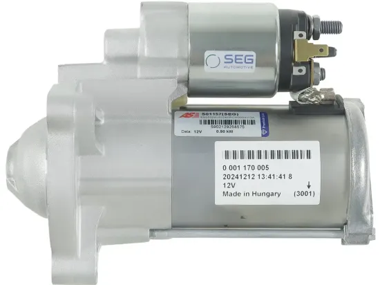 Starter 12 V 0,9 kW AS-PL S01157(SEG) Bild Starter 12 V 0,9 kW AS-PL S01157(SEG)
