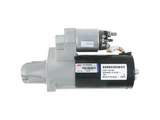 Starter 12 V 2,5 kW AS-PL S01166(SEG) Bild Starter 12 V 2,5 kW AS-PL S01166(SEG)