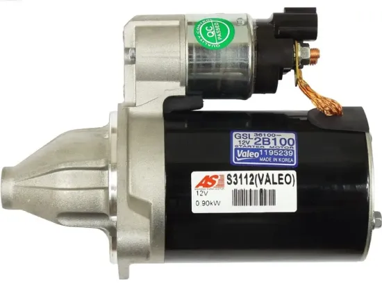 Starter 12 V 0,9 kW AS-PL S3112(VALEO) Bild Starter 12 V 0,9 kW AS-PL S3112(VALEO)