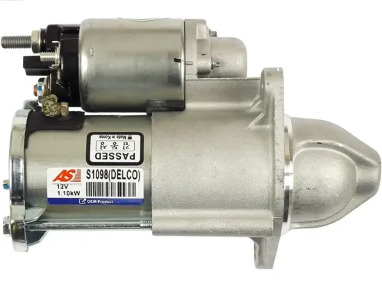 Starter 12 V 1,1 kW AS-PL S1098(DELCO) Bild Starter 12 V 1,1 kW AS-PL S1098(DELCO)