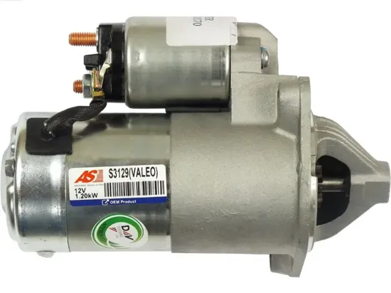 Starter 12 V 1,2 kW AS-PL S3129(VALEO) Bild Starter 12 V 1,2 kW AS-PL S3129(VALEO)