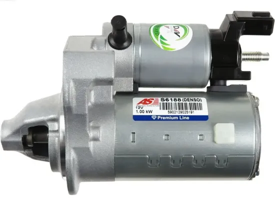 Starter 12 V 1 kW AS-PL S6188(DENSO) Bild Starter 12 V 1 kW AS-PL S6188(DENSO)