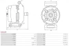 Generator 12 V AS-PL A0032SR Bild Generator 12 V AS-PL A0032SR