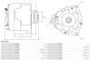 Generator 24 V AS-PL A0034PR Bild Generator 24 V AS-PL A0034PR