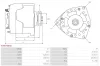 Generator 12 V AS-PL A0067(SEG) Bild Generator 12 V AS-PL A0067(SEG)