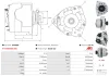 Generator 12 V AS-PL A01085S Bild Generator 12 V AS-PL A01085S