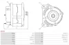 Generator 12 V AS-PL A0142 Bild Generator 12 V AS-PL A0142