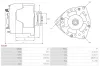 Generator 12 V AS-PL A0144 Bild Generator 12 V AS-PL A0144