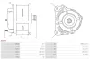 Generator 12 V AS-PL A0154 Bild Generator 12 V AS-PL A0154