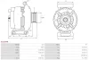 Generator 12 V AS-PL A0159PR Bild Generator 12 V AS-PL A0159PR