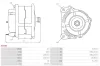 Generator 12 V AS-PL A0166 Bild Generator 12 V AS-PL A0166