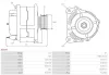 Generator 12 V AS-PL A0197 Bild Generator 12 V AS-PL A0197