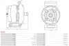 Generator 12 V AS-PL A0199 Bild Generator 12 V AS-PL A0199