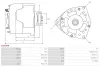 Generator 12 V AS-PL A0304PR Bild Generator 12 V AS-PL A0304PR