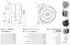 Generator 12 V AS-PL A0353(SEG) Bild Generator 12 V AS-PL A0353(SEG)