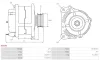 Generator 12 V AS-PL A0376 Bild Generator 12 V AS-PL A0376