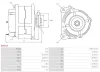 Generator 12 V AS-PL A0541S Bild Generator 12 V AS-PL A0541S