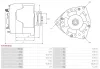 Generator 12 V AS-PL A0546(SEG) Bild Generator 12 V AS-PL A0546(SEG)