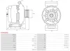 Generator 12 V AS-PL A0566(SEG) Bild Generator 12 V AS-PL A0566(SEG)
