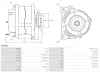 Generator 12 V AS-PL A0606S Bild Generator 12 V AS-PL A0606S