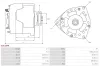 Generator 12 V AS-PL A0618PR Bild Generator 12 V AS-PL A0618PR