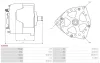Generator 24 V AS-PL A0685S Bild Generator 24 V AS-PL A0685S