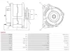 Generator 12 V AS-PL A0819S Bild Generator 12 V AS-PL A0819S