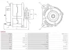Generator 12 V AS-PL A0820S Bild Generator 12 V AS-PL A0820S