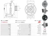Generator 12 V AS-PL A0960S Bild Generator 12 V AS-PL A0960S