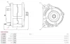Generator 12 V AS-PL A0973(SEG) Bild Generator 12 V AS-PL A0973(SEG)