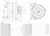 Generator 12 V AS-PL A1028S Bild Generator 12 V AS-PL A1028S