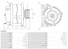 Generator 12 V AS-PL A1038PR Bild Generator 12 V AS-PL A1038PR