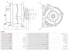 Generator 12 V AS-PL A2001 Bild Generator 12 V AS-PL A2001